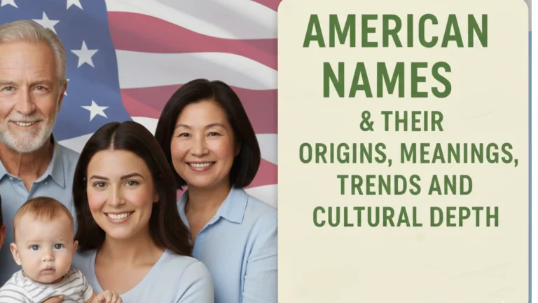 American Names & Their Origins, Meanings, Trends, And Cultural Depth