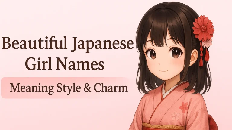 Beautiful Japanese Girl Names Meaning Style & Charm