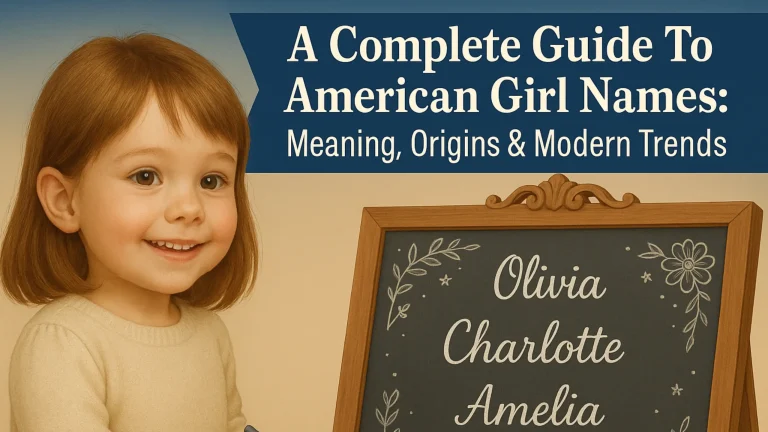 A Complete Guide To American Girl Names: Meaning, Origins & Modern Trends
