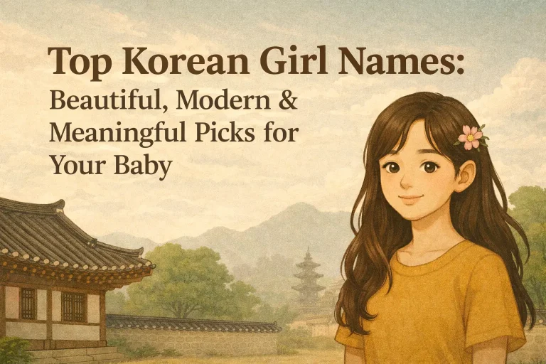 Top Korean Girl Names: Beautiful, Modern & Meaningful Picks for Your Baby
