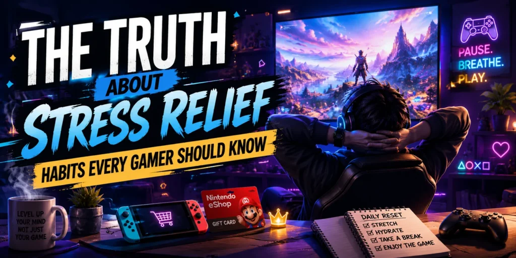 The Truth About Stress Relief Habits Every Gamer Should Know