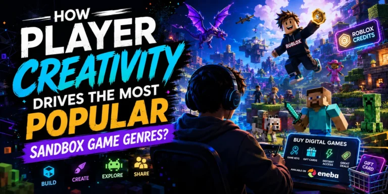 How Player Creativity Drives The Most Popular Sandbox Game Genres?