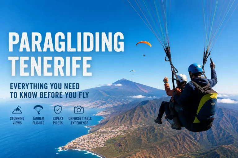 Paragliding Tenerife: Everything You Need to Know Before You Fly